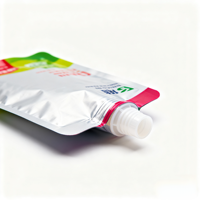 Bonne qualité 100ml 250ml 1L savon à main liquide poche à bec latéral Doypack pour emballage de détergent à lessive