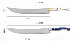 Ouvre-bouteille <span class=keywords><strong>sabre</strong></span> en acier inoxydable avec logo personnalisé Couteau rituel élégant <span class=keywords><strong>pour</strong></span> champagnes mousseux - Product Image 2