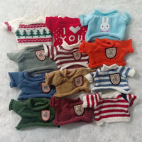 Vêtements pour animaux Little Bear, tenues de remplacement pour figurines d'ours en peluche, accessoires, pull à capuche, rembourrage en coton PP, unisexe
