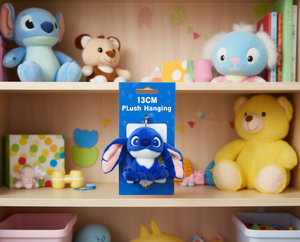 Porte-clés en peluche Stitch de 13 cm, doux, dessin animé, cadeau - Product Image 2