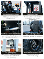 Chariot élévateur contrepoids de haute qualité et chariot élévateur à fourche longue pour usine – Prix promotionnel, chariot élévateur électrique pas cher