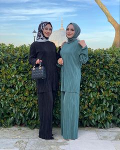 เดรสฮิญาบสำหรับสตรีดีไซน์ใหม่ชุดฮิญาบสไตล์2023ชุดฮิญาบสไตล์มุสลิมมุสลิมสไตล์ปากีสถานอินเดียหรูหรา - Product Image 5