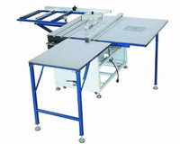 Scie de table coulissante pour découpe de bois, vente directe de précision, machine à scier les panneaux de bois pour le travail du bois