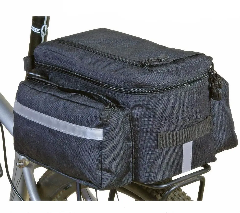 Wholesale Custom Waterproof Travel Bicycle Panniers Bag Bike Rear Rack Bag Cycling Trunk Bag