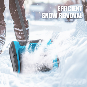 ZY mesin Pencabut salju nirkabel portabel, peniup salju tanpa kabel 1000W 21V tersedia di jalan, sekop salju Dorong Tangan - Product Image 6
