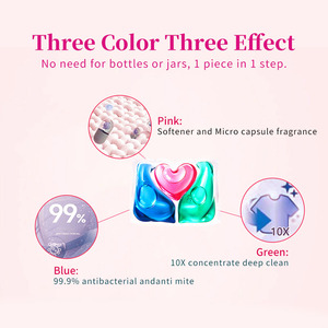 Produits de nettoyage : Capsules de <span class=keywords><strong>lessive</strong></span>, dosettes de détergent, perles rehausseuses de parfum pour le linge - Product Image 2