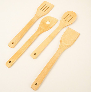 تخفيضات كبيرة على وئام بسعر الجملة 7 ملعقة طهي طبيعية متينة من الخيزران ملعقة - Product Image 5