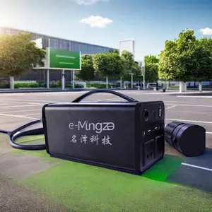 E-mingze Factory Direct 4KW DC 10/16A Electric Car Charging Station Portable Outdoor EV Charger With Discharge Facility New