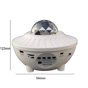 Ocean Wave Nebula Night Light <b>Projector</b> Star Galaxy <b>Projector</b> with Music Bluetooth <b>Speaker</b> - Product Image 1