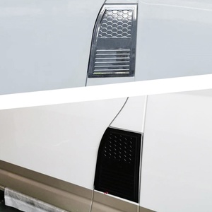 KQD Precio de Fábrica al por Mayor Accesorios para Automóviles Kits de Carrocería Completos en Cromo Negro para Hyundai/Toyota Hiace 2015-2019 - Product Image 3