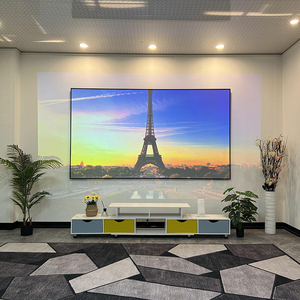 Top Fresnel 5.0 Pro Alr Màn Hình Chiếu 120Inch Khung Cố Định Ánh Sáng Môi Trường Xung Quanh Từ Chối Tốt Nhất Cho Bình Thường Máy Chiếu <span class=keywords><strong>4K</strong></span> HD 1Cm Bezel - Product Image 2