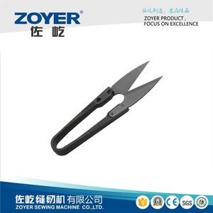 Zoyer Black Plastic Handle Yarn <b>Scissors</b> Stainless Steel Blade U Shaped For Cross Stitch Garment <b>Sewing</b> - Product Image 5