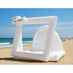 <span class=keywords><strong>Château</strong></span> gonflable de <span class=keywords><strong>mariage</strong></span> entièrement blanc, <span class=keywords><strong>château</strong></span> gonflable tout blanc, toile de fond pour cérémonie de <span class=keywords><strong>mariage</strong></span>, photomaton, <span class=keywords><strong>location</strong></span> pour fête d'adultes - Product Image 1
