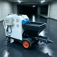 Machines automatiques de projection de mortier pour la construction commerciale et les immeubles de grande hauteur