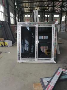 Fenêtre coulissante en PVC de haute qualité, double vitrage, verre trempé, <span class=keywords><strong>isolation</strong></span> acoustique, efficacité énergétique, pour usage commercial - Product Image 2