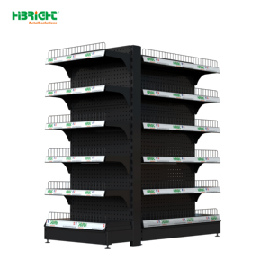 Estantería Góndola Moderna de Malla Metálica Highbright para Supermercados y Tiendas Minoristas - Product Image 4