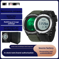 Explosive ALPS Digitaluhr 50M Wasserdicht 43g Ultraleicht Kompass Schrittzähler Sportmuster Outdoor Herren Runduhr