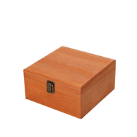 Caja de Regalo Rectangular de Madera Personalizada para Guardar Certificados Familiares, Diseño de Pino para Papel A4, Superficie con Logotipo Personalizado