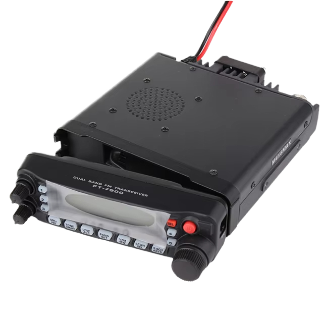 YAESU FT-7900R 50W VHF/UHF Dual Band FM Transceiver 2Meter 70cm Mobile Car >50km Range IP54 256 Channels English Without Battery