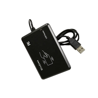 Lecteur de cartes intelligent de bureau Boland ABS NFC/RFID IC, contrôle d'accès, protocole ISO 14443A, communication USB, distance de lecture 3-5 cm