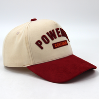 Casquette de Baseball en Coton de Haute Qualité Gorras, Broderie 3D Personnalisée Cœur & Ange, Visière en Daim, Étiquette en PU & Étiquette Métallique, Couronne Haute