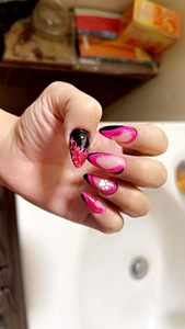 Prensa en las <span class=keywords><strong>uñas</strong></span> Almendra Día <span class=keywords><strong>de</strong></span> <span class=keywords><strong>San</strong></span> <span class=keywords><strong>Valentín</strong></span> <span class=keywords><strong>Uñas</strong></span> <span class=keywords><strong>cortas</strong></span> Prensa Ons con diseño <span class=keywords><strong>de</strong></span> lámina dorada, pegamento en las <span class=keywords><strong>uñas</strong></span> para regalo <span class=keywords><strong>de</strong></span> mujer - Product Image 3