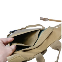 Sac à dos tactique imperméable pour sports de plein air, système Molle, pour cyclisme, randonnée, usage quotidien, avec poche à eau de 3L