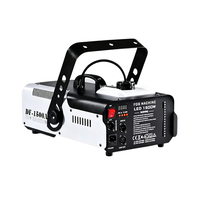 Machine à fumée LED AOPU en promotion avec contrôleur DMX512, 1500W AC110-220V, portée de fumée de 4-5m pour scène de mariage