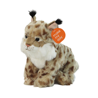 Peluche Ligneau réaliste, jouet en peluche doux et réaliste avec rembourrage en coton PP et doublure en maille, cadeau d'anniversaire pour enfants