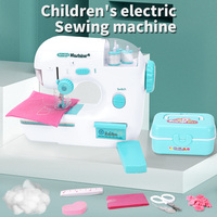Machine à coudre miniature multifonctionnelle à piles Zhorya, jouet pour enfants et filles, jeu de rôle