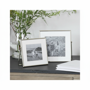 Rustic metal <b>photo</b> <b>frame</b> for farmhouse home decor perfect gift for weddings birthdays anniversaries and desk display - Product Image 1