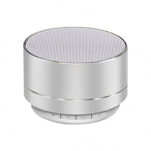 Haut-parleur portable mini WW021 avec logo personnalisé, haut-parleur métallique à basses fréquences avec LED clignotantes colorées, pour téléphone portable, haut-parleur sans fil pour extérieur - Product Image 1