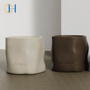 Vendita calda regalo personalizzato con Logo inciso personalizzato barattolo di candela decorazione <span class=keywords><strong>per</strong></span> la casa <span class=keywords><strong>in</strong></span> legno stoppino <span class=keywords><strong>ceramica</strong></span> naturale cera di soia candela profumata - Product Image 5