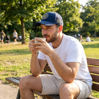 Casquette de baseball de haute qualité avec logo brodé 3D personnalisé, casquette structurée à 6 panneaux avec logo 3D, casquette snapback en sergé de coton