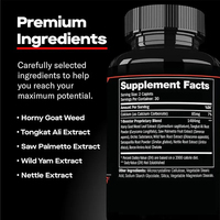 Capsules Puissantes à Marque Blanche pour Hommes – Complément Énergétique Maca Man Power Plus en Capsules Dures pour Améliorer la Performance Masculine