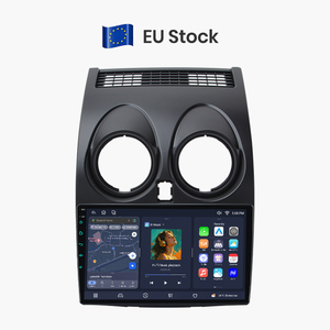 Autoradio Android Junsun 9 pouces avec CarPlay sans fil pour Nissan Qashqai J10 2006-2013, lecteur multimédia de navigation GPS - Product Image 1