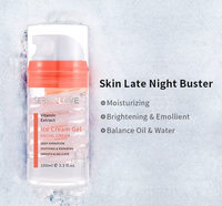 Vente chaude de soins de la peau du visage de marque privée crème hydratante anti-sensibilité blanchissante à l'acide hyaluronique appliquer le masque de nuit pour le sommeil