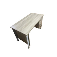 Bureau d'école en bois avec tiroirs, mobilier de bureau, bureau/école/maison, table d'ordinateur
