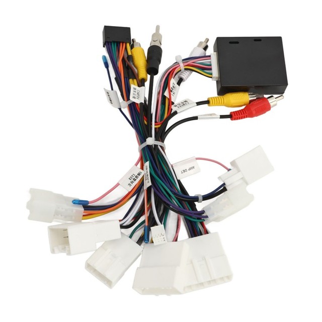 Car Stereo Radio Wiring Harness With USB CANBUS Decoder Adapter for Camry Corolla RAV4 4Runner Tacoma Amplifier SWC