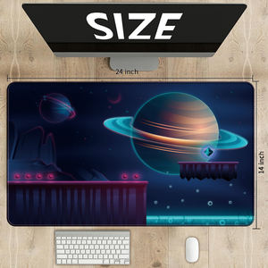 מגלשן מודפסת 24 x14in mtg פליימט עם מחצלת דלפק גומי החלקה עבור משחק כרטיס tcg לשחק דפוס מרובע במלאי - Product Image 4