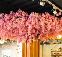 Décoration de plafond : Fleurs artificielles décoratives pour mariages et restaurants, aménagements floraux naturels, articles de décoration haut de gamme