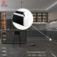 Plinthe LED Moderne en Alliage d'Aluminium à Prix d'Usine avec Bande RGB pour Salon, Chambre, Cuisine, Hôtel - Décoration