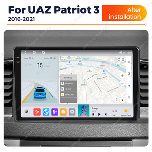 Mekede M6 M7 7870 12 + 256G FM AM bt5.0 điều hướng GPS Android Car-Play Auto Car 2K QLED màn hình 8 lõi cho uaz Patriot 3 2016-2021 - Product Image 6