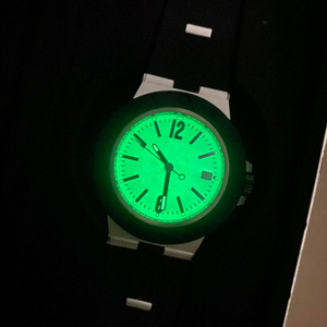 Unisex Automatic Watch Aluminum Case Rubber Strap Sport Wristwatch Luminous Dial 40mm Casual Mechanical Watch - Product Image 4