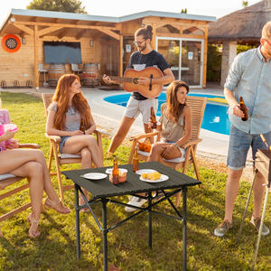 Mesa Plegable Portátil para Camping Db, 60x40 cm, Marco de Aluminio, Mesa Plegable para Viajes, Senderismo y Jardín - Product Image 4