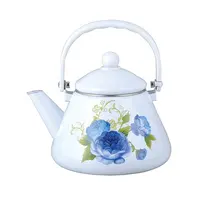 1.5L/ 2.0L/ 2.5L ผลไม้ดอกไม้ชากาต้มน้ำกาน้ำชาเคลือบกาน้ำชาและกาน้ำชา