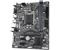Carte mère GIGABYTE H410M-S2 M-ATX en bon état, compatible avec les processeurs Intel de 10e génération LGA1200, DDR4 double canal 64 Go, SATA H410 pour ordinateur de bureau