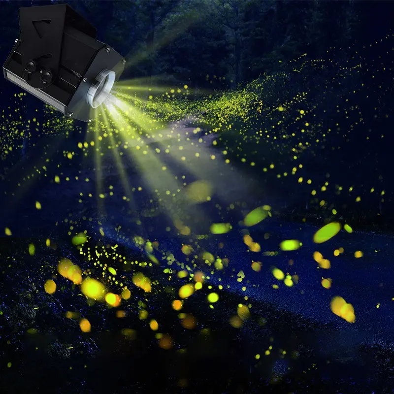 5 W ayarlanabilir projeksiyon ışığı Firefly lazer ışığı açık dinamik IP65 su geçirmez Park doğal spot gökyüzü atmosfer ışığı