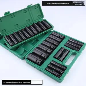 Juego de Llaves de Tubo Eléctricas Inalámbricas HARDLAND TLS-037 de 1/4 de Pulgada, Herramientas Combinadas, Estuche Rígido Naranja y Negro, OEM Personalizable para el Hogar - Product Image 5