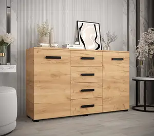 Rương gỗ ngăn kéo phòng ngủ phòng khách phòng thay đồ nội thất giá rẻ cổ điển sử dụng lưu trữ ngăn kéo bằng gỗ tủ bên